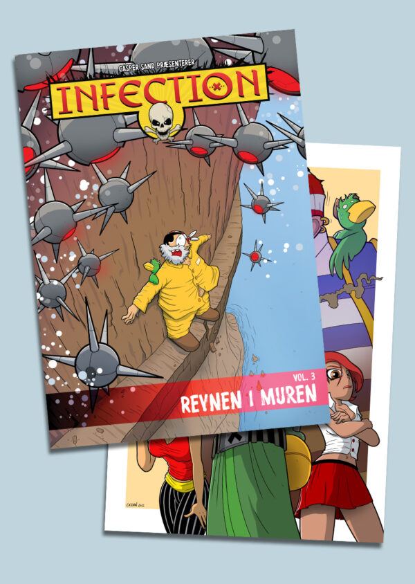 Du får Infection Vol. 3 - Revnen i Muren, og et super sjældent Limited Print!