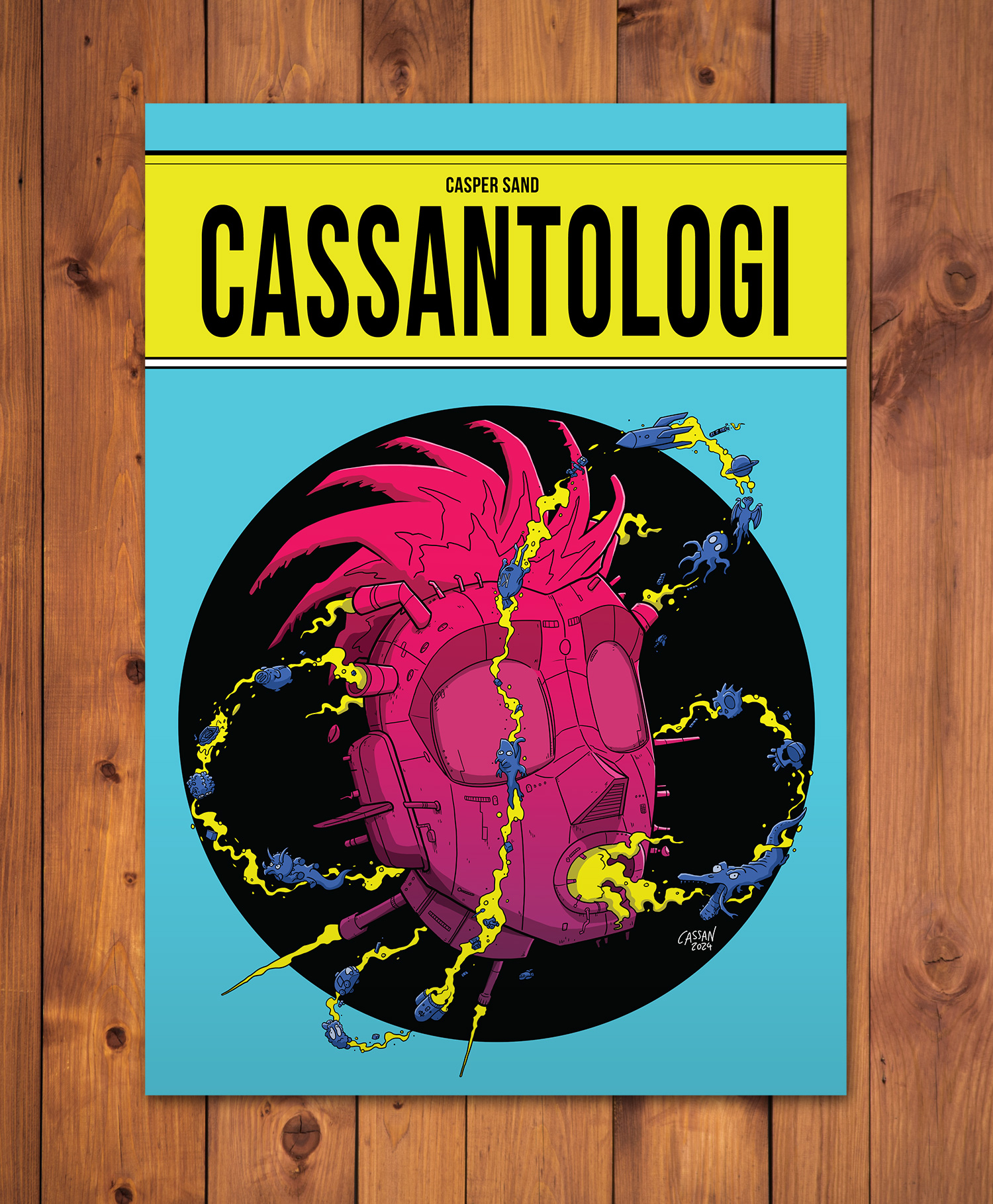 Limited Print Plakat - Cassantologi (A3)