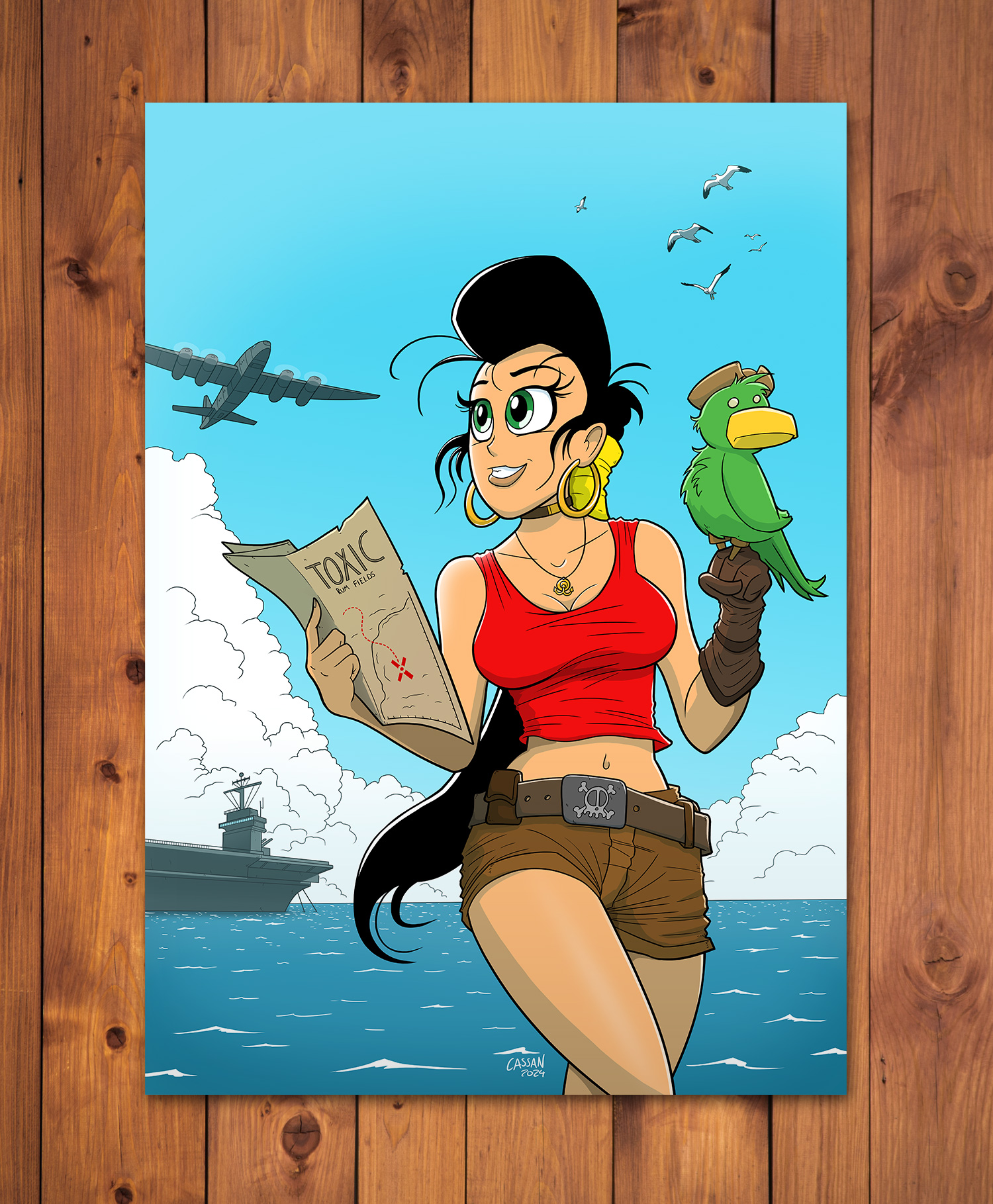 Limited Print Plakat - Jayne og Papa (A3)